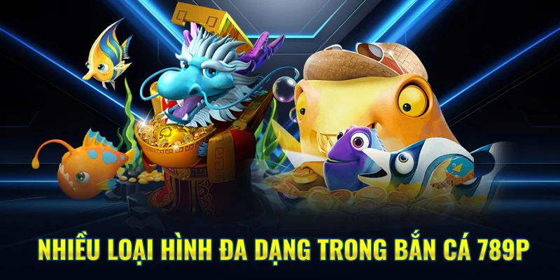 Giao diện game bắn cá 789P hiện đại đẳng cấp nhất